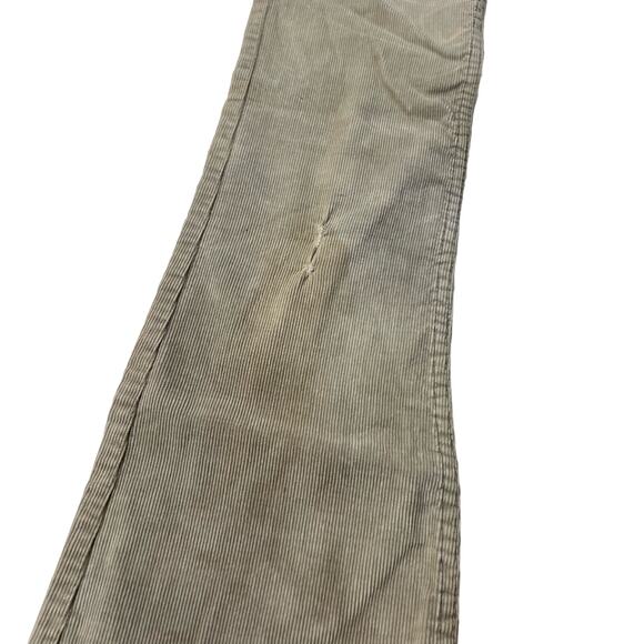 Vintage 70s women's cream corduroy Gap Pioneer frontier western trouser pants - Picture 11 of 13